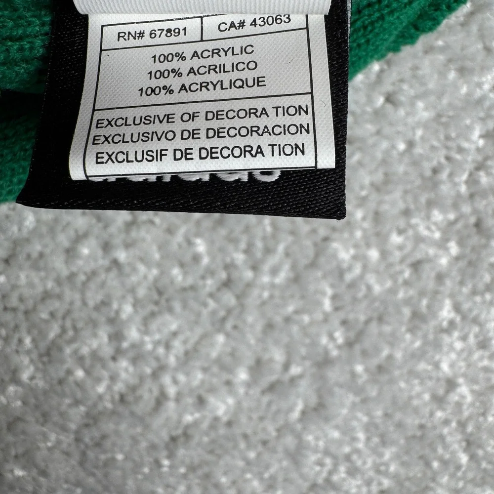 Notre Dame Fighting Irish adidas Beanie Toddler 2-4T Green Knit Hat Cap